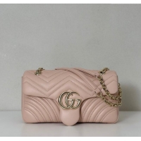 Inexpensive Gucci GG Marmont Medium Shoulder Bag 837267 Soft Pink 2025