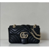 Classic Specials Gucci GG Marmont Small Shoulder Bag 837280 Black 2025