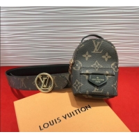 Original Cheap Louis Vuitton Monogram Canvas Pouch Belt M0724 2025