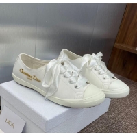 ​Low Cost Dior Dioriviera Dior Lucky Sneakers in Satin D0016 White 2025
