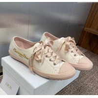 ​Best Grade Dior Dioriviera Dior Lucky Sneakers in Satin D0016 Nude 2025
