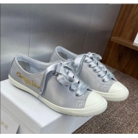 Discount Dior Dioriviera Dior Lucky Sneakers in Satin D0017 Grey 2025