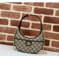 Top Design Gucci GG Canvas Hobo Shoulder Bag 772308 Beige/Brown 2025