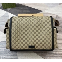 Original Cheap Gucci Large changing bag in GG Canvas 495909 Beige 2025