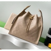 Market Sells Chanel Grained Calfskin Medium Hobo bag AS5311 Apricot 2025