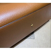 Top Quality Gucci Diana Medium Tote Bag in Leather 678842 Brown 2024