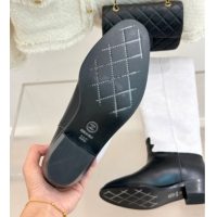 Good Looking Chanel Suede and Black Calfskin High Boots Pale Grey 2025 CH071515