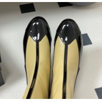 Buy Discount Chanel Patent Calfskin & Lambskin Heel High Boots 5cm Yellow 2025 G46591