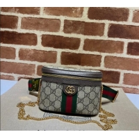 Luxury Classic Gucci Ophidia GG Canvas Belt Bag with Web 699765 2024