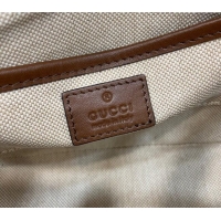 Super Quality Gucci Horsebit 1955 GG Canvas Mini Shoulder Bag 815205 Brown 2024