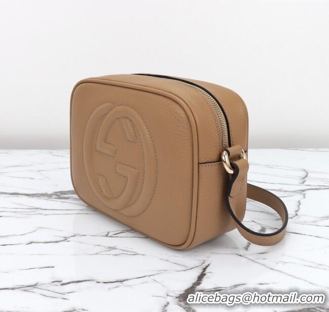 Buy Cheap Gucci Soho Small Leather Interlocking G Tassel Disco Camera Bag 308364 Beige 2024