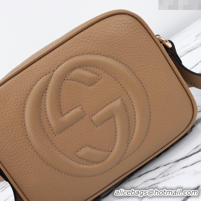 Buy Cheap Gucci Soho Small Leather Interlocking G Tassel Disco Camera Bag 308364 Beige 2024