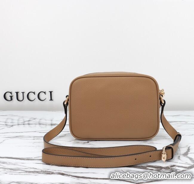 Buy Cheap Gucci Soho Small Leather Interlocking G Tassel Disco Camera Bag 308364 Beige 2024