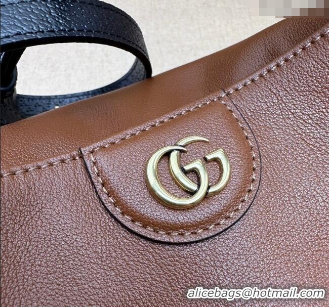 Famous Brand Gucci Diana Leather small shoulder bag 746251 Brown 2023