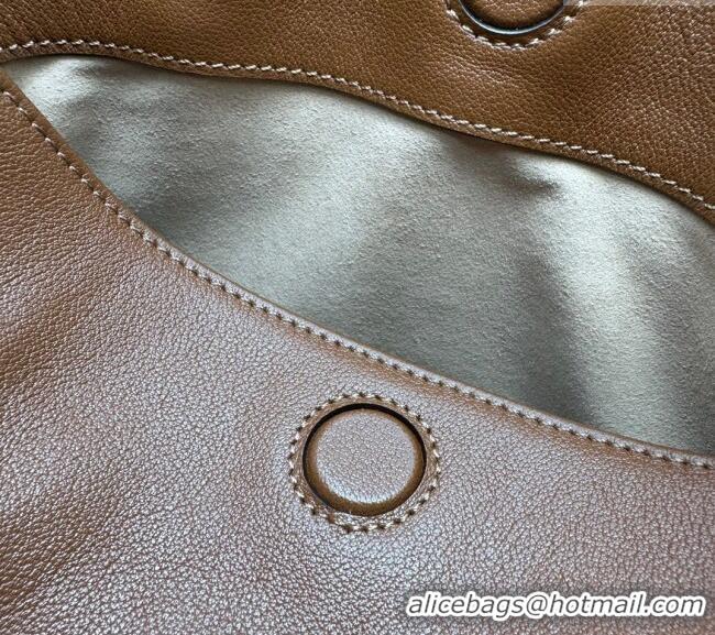 Famous Brand Gucci Diana Leather small shoulder bag 746251 Brown 2023
