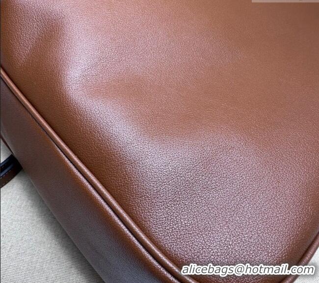 Unique Grade Gucci Diana Leather Large Shoulder Bag 746245 Brown 2024