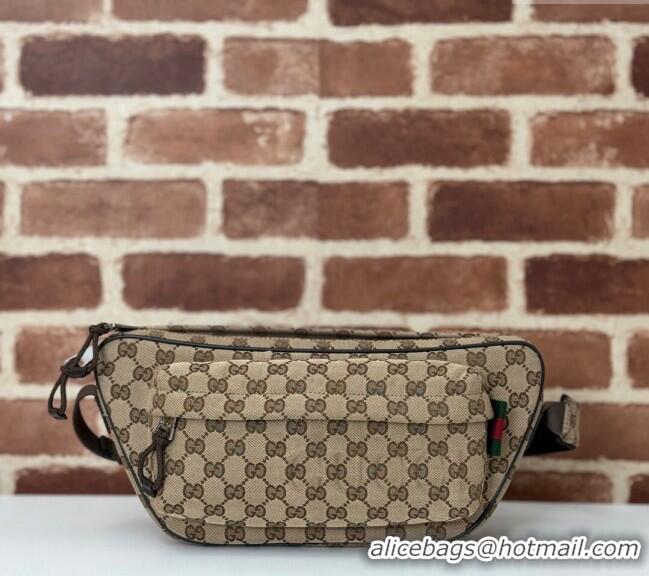 Well Crafted Gucci Mens Small GG Canvas Crossbody Bag 802096 Beige 2024