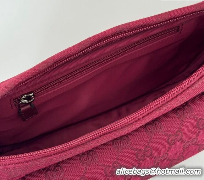 Unique Style Gucci Mens Small GG Canvas Crossbody Bag 802096 Red 2024