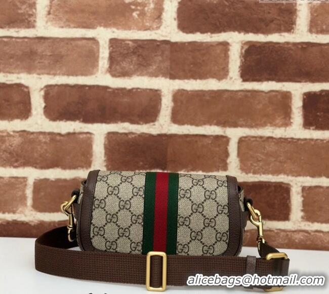 Best Price Gucci Ophidia GG Canvas Super Mini Shoulder bag 795466 Beige/Brown 2024