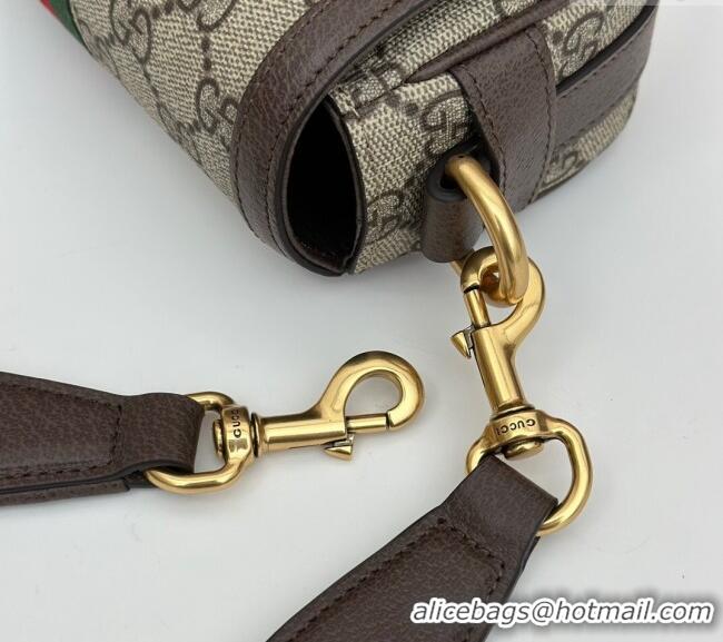 Best Price Gucci Ophidia GG Canvas Super Mini Shoulder bag 795466 Beige/Brown 2024