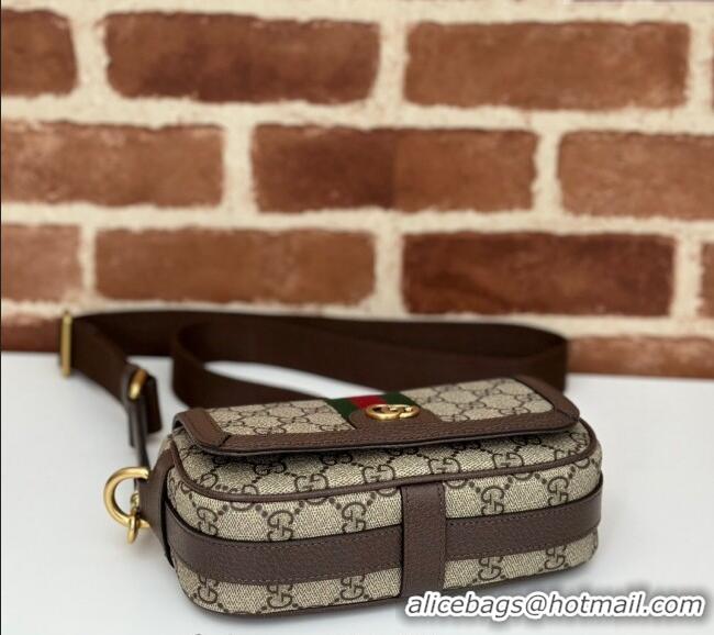 Best Price Gucci Ophidia GG Canvas Super Mini Shoulder bag 795466 Beige/Brown 2024