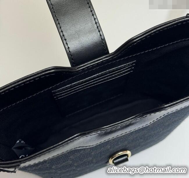 Grade Design Gucci Original GG Canvas Mini Bucket Shoulder bag 782919 Black 2024