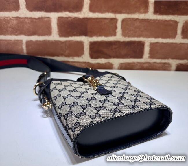 Cheap Wholesale Gucci Original GG Canvas Mini Bucket Shoulder bag 782919 Blue 2024