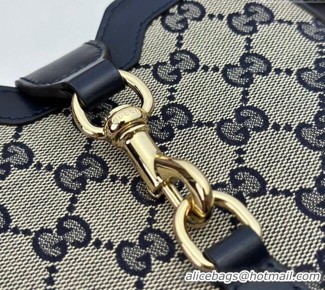 Cheap Wholesale Gucci Original GG Canvas Mini Bucket Shoulder bag 782919 Blue 2024