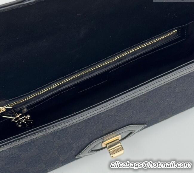 Reasonable Price Gucci Luce GG Canvas Small Shoulder Bag 786027 Black 2024