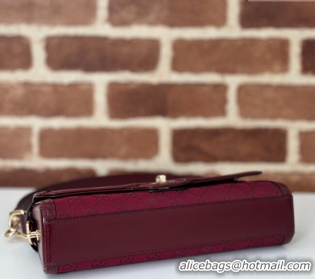 Trendy Design Gucci Luce GG Canvas Small Shoulder Bag 786027 Red 2024