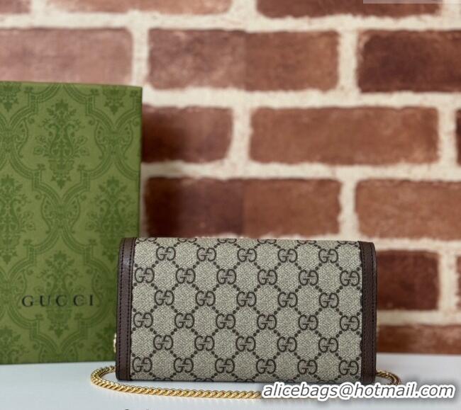 Traditional Discount Gucci GG Canvas Mini Chain Bag G772309