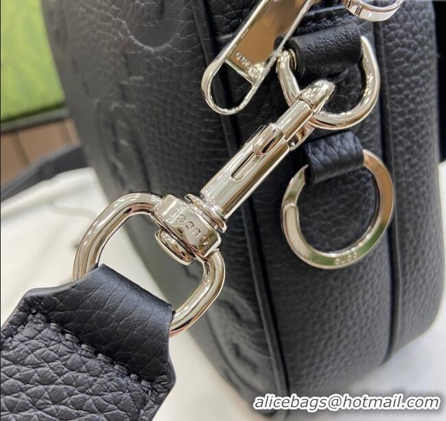 Reasonable Price Gucci Jumbo GG Small Crossbody Bag 794088 Black 2024