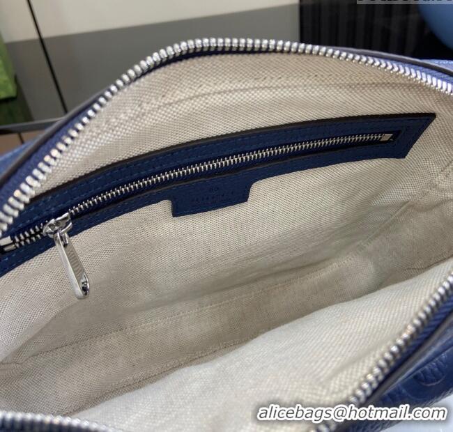 Best Product Gucci Jumbo GG Small Crossbody Bag 794088 Blue 2024