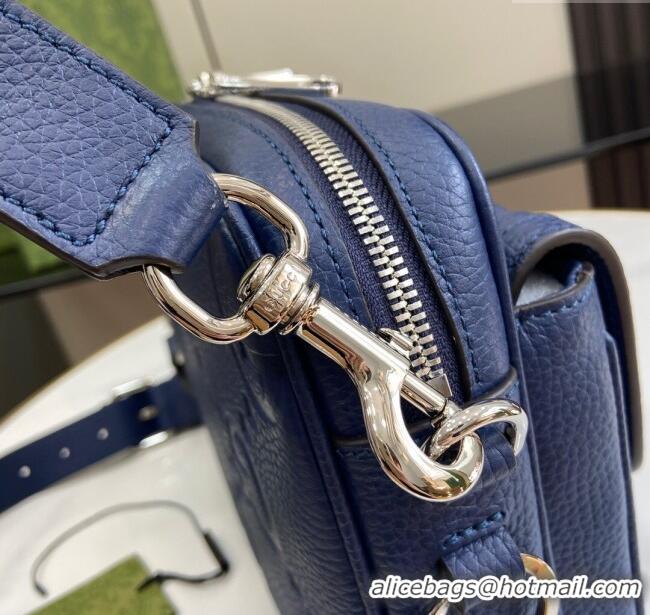 Best Product Gucci Jumbo GG Small Crossbody Bag 794088 Blue 2024