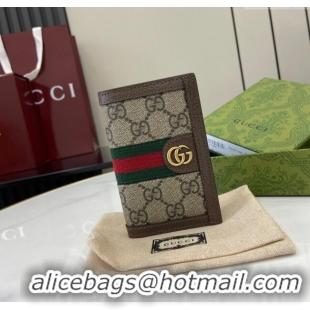 Well Crafted Gucci Ophidia Card Case in GG Canvas 734943 Beige 2024