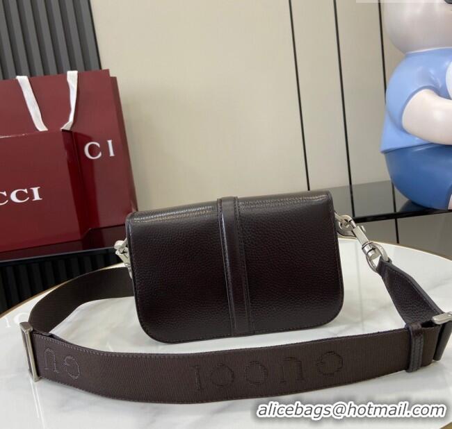 Spot Bulk Gucci GG Super Mini Bag in Beige and Ebony Original GG Canvas and Leather 795213 2024
