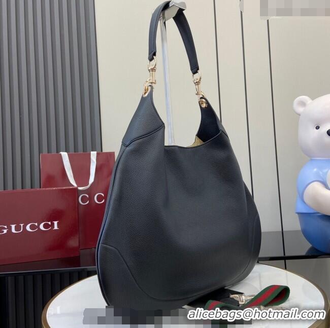 ​Best Product Gucci B Medium Shoulder bag in Soft Grainy Leather 820169 Black 2024