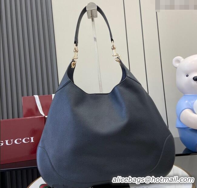 ​Best Product Gucci B Medium Shoulder bag in Soft Grainy Leather 820169 Black 2024