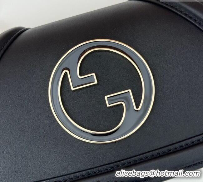 Good Product Gucci Blondie Leather Mini Shoulder Bag 815711 Black 2024