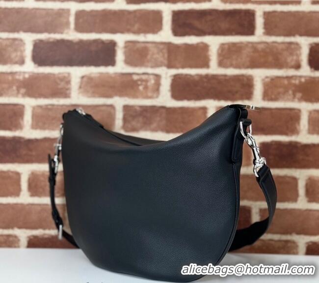 New Style Gucci B Leather Small Crossbody Bag 801887 Black 2024