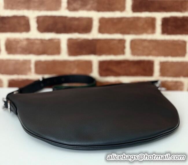 New Style Gucci B Leather Small Crossbody Bag 801887 Black 2024
