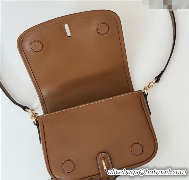 Famous Brand Gucci GG Canvas Emblem Mini Shoulder bag 815211 Beige/Brown 2024