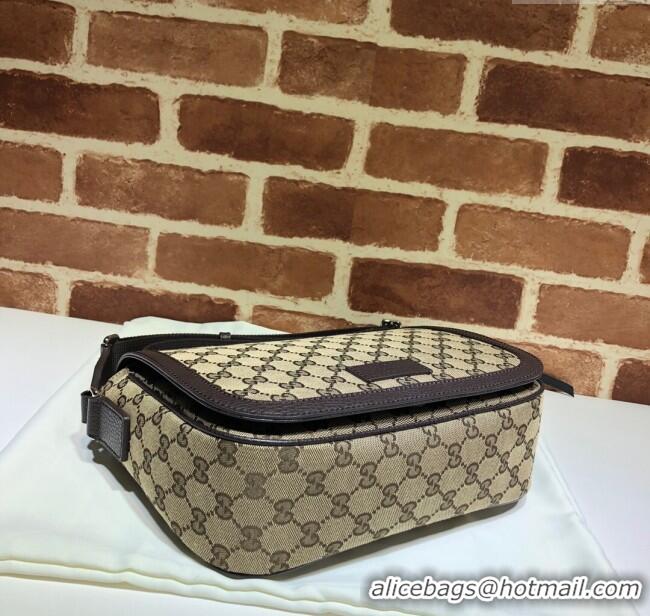 Trendy Design Gucci GG Canvas Messenger Shoulder bag 449172 Beige/Coffee Brown 2024