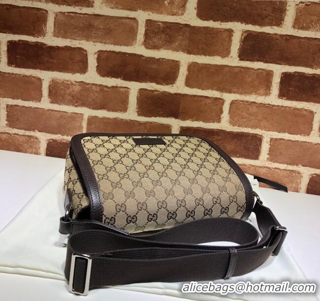 Trendy Design Gucci GG Canvas Messenger Shoulder bag 449172 Beige/Coffee Brown 2024