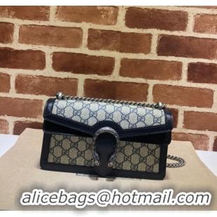 Buy Fashionable Gucci Dionysus GG Canvas and Leather Small Bag 499623 Beige/Blue 2024