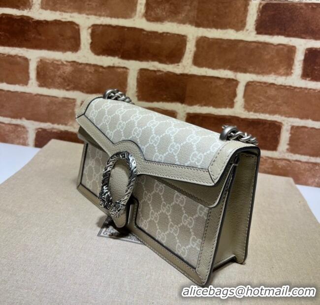 Buy Classic Gucci Dionysus GG Canvas and Leather Small Bag 499623 Beige/Oatmeal 2024