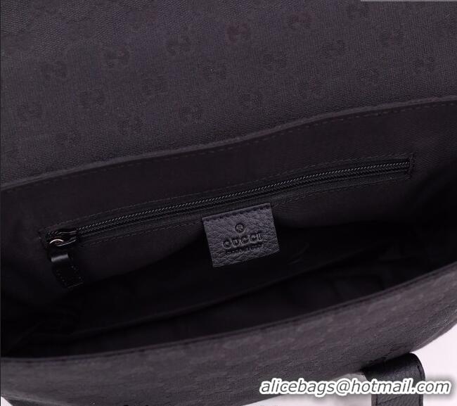 Inexpensive Gucci GG Canvas Messenger Shoulder Bag 374429 Black 2024