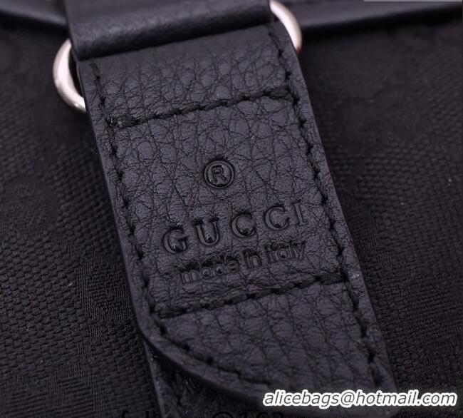 Inexpensive Gucci GG Canvas Messenger Shoulder Bag 374429 Black 2024