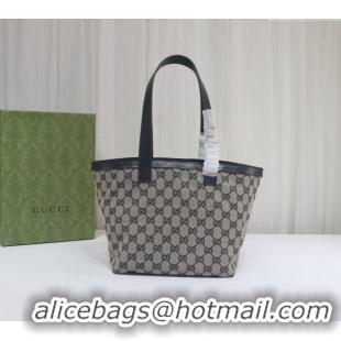 Top Quality Gucci Totissima GG Canvas Small Tote Bag 788211 Beige/Blue 2024