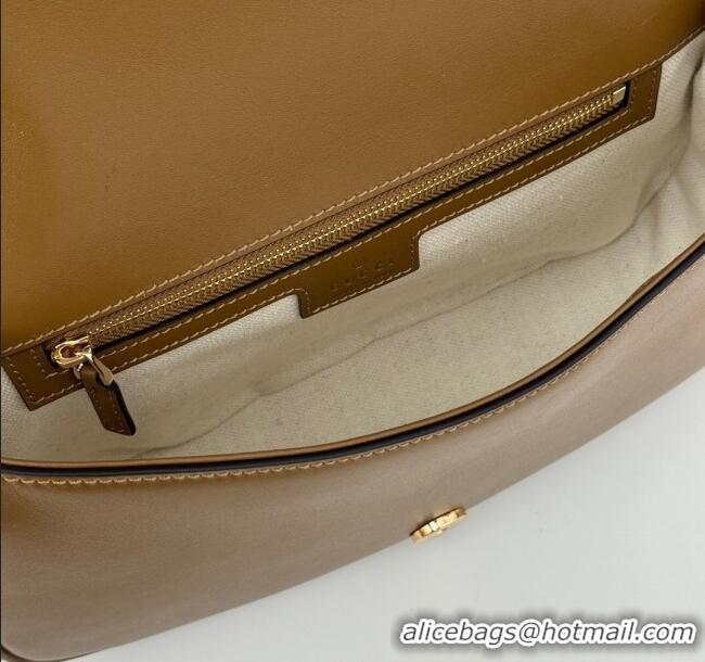 Fashion Promotional Gucci Blondie Suede Small Shoulder Bag 815715 Brown 2024
